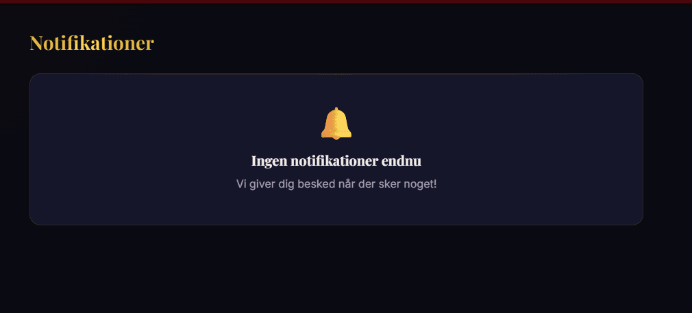 Notifikationer